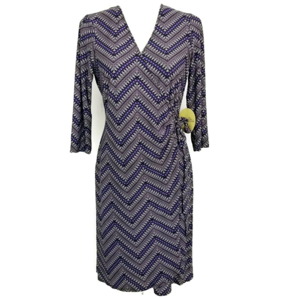 Emma Michelle M Medium Wrap Dress Tribal